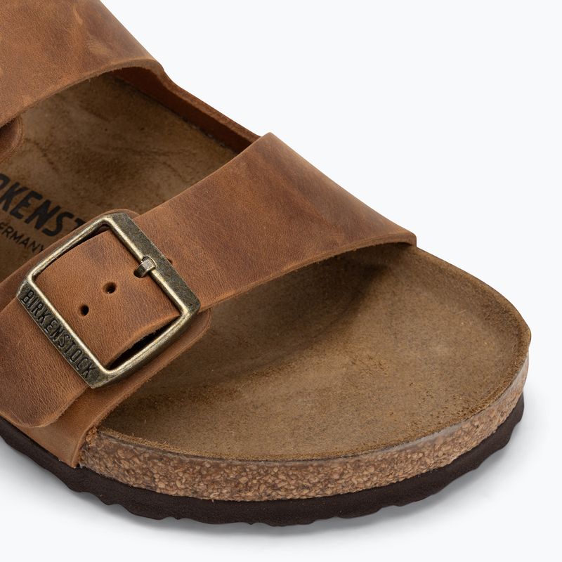 BIRKENSTOCK Arizona LEOI Regular джапанки в цвят коняк 7