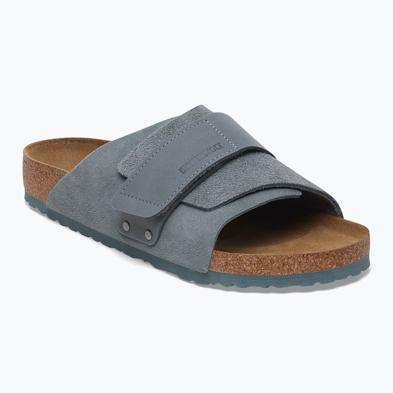 BIRKENSTOCK Kyoto LENB/LEVE Тесни джапанки basalt gray 2