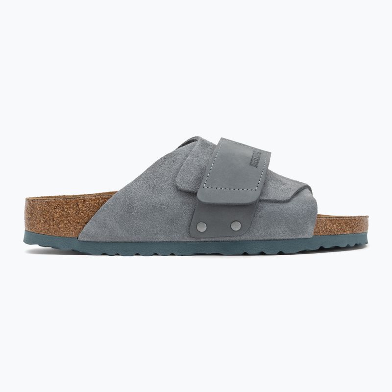 BIRKENSTOCK Kyoto LENB/LEVE Тесни джапанки basalt gray 2