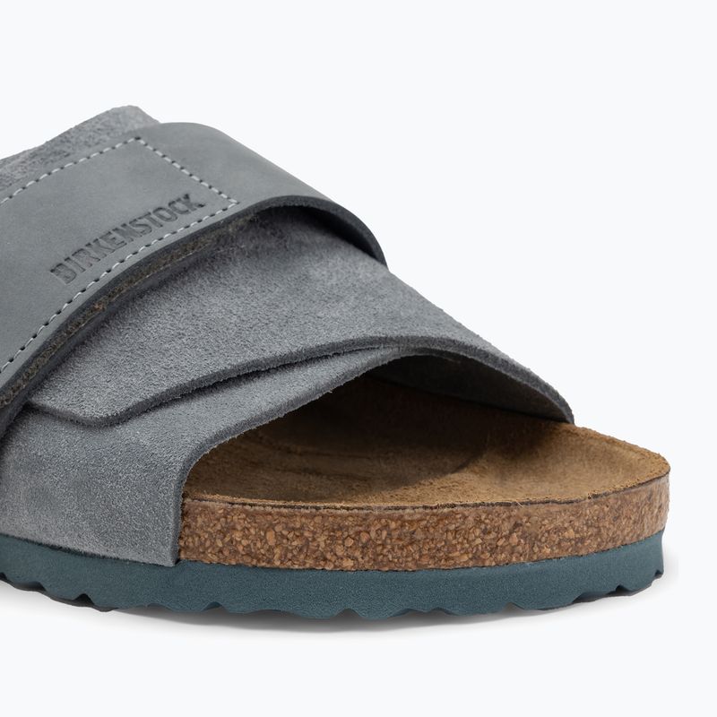 BIRKENSTOCK Kyoto LENB/LEVE Тесни джапанки basalt gray 7