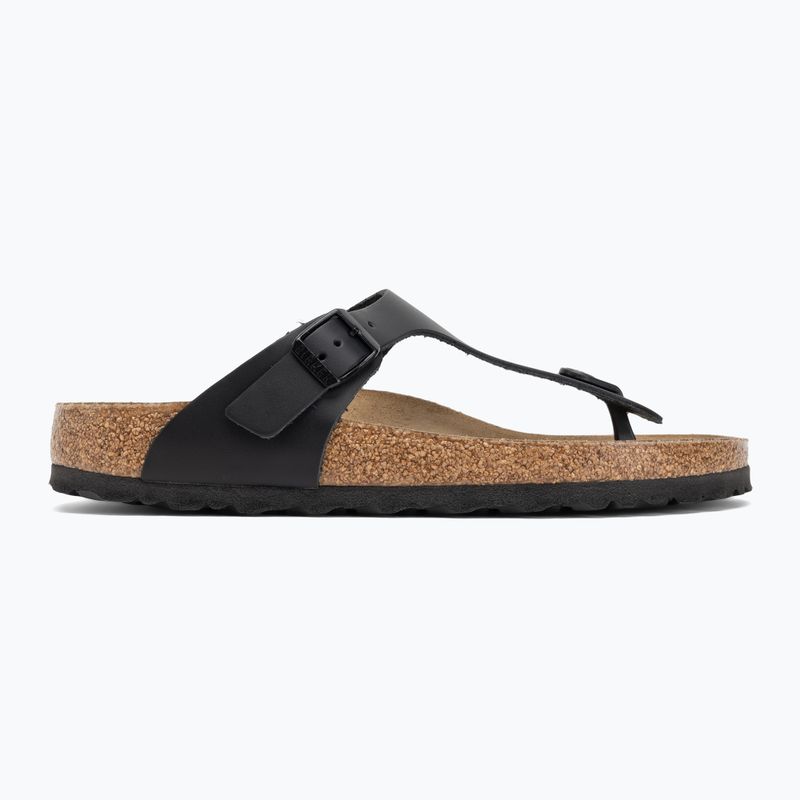 BIRKENSTOCK Gizeh NL Regular черни джапанки 2
