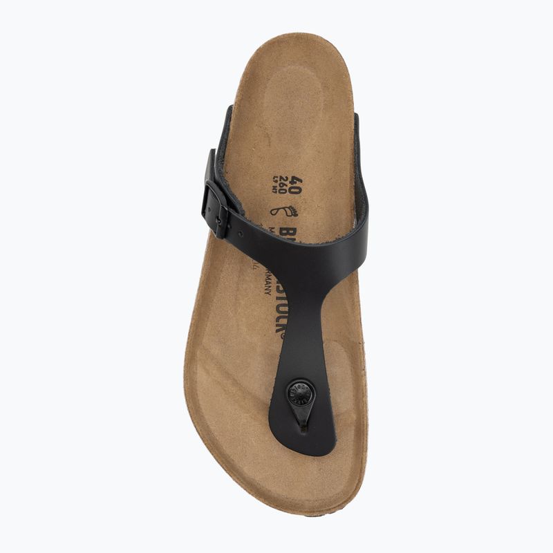 BIRKENSTOCK Gizeh NL Regular черни джапанки 5