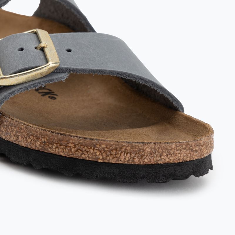 Дамски чехли BIRKENSTOCK Arizona LEOI Narrow basalt grey 7