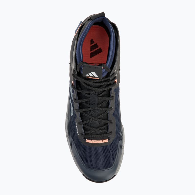 Мъжки обувки за колоездене с платформа adidas FIVE TEN Trailcross Mid Pro legend ink/grey three/coral fusion 5