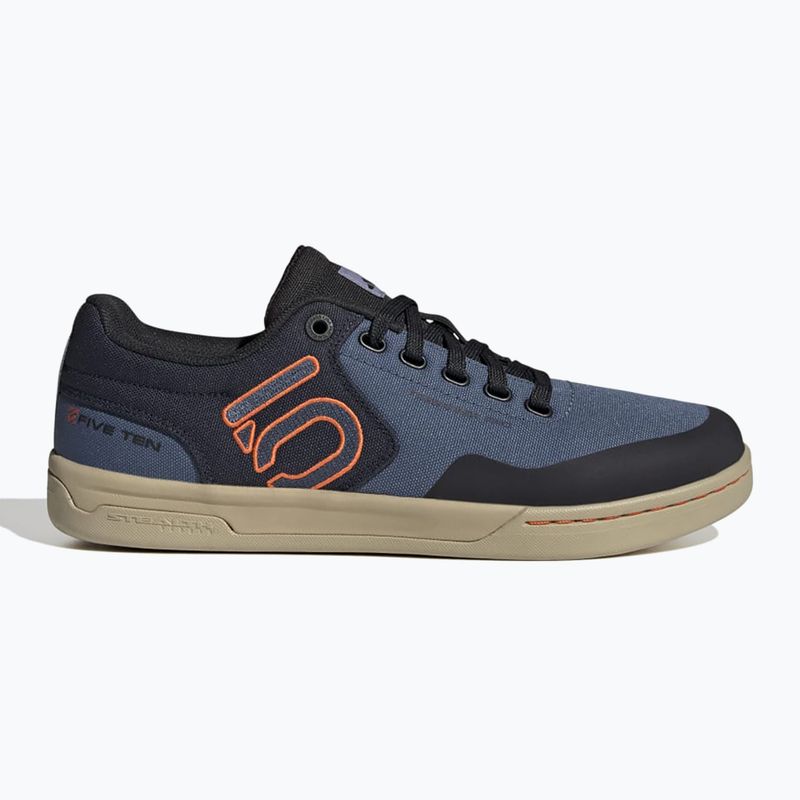 Мъжки обувки с платформа за колоездене adidas FIVE TEN Freerider Pro Canvas wonder steel/legend ink 8