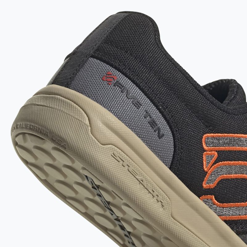 Дамски обувки за колоездене на платформа adidas FIVE TEN Freerider Pro Canvas W grey six/grey four/impact orange 13