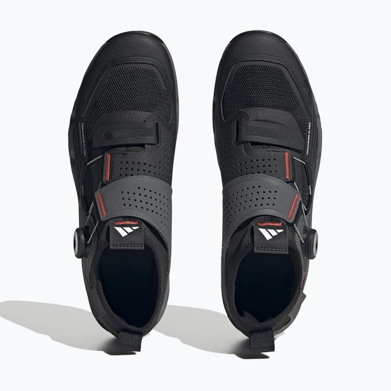 Мъжки обувки за MTB колоездене adidas FIVE TEN Trailcross Pro Clip-In grey five / core black / red 5