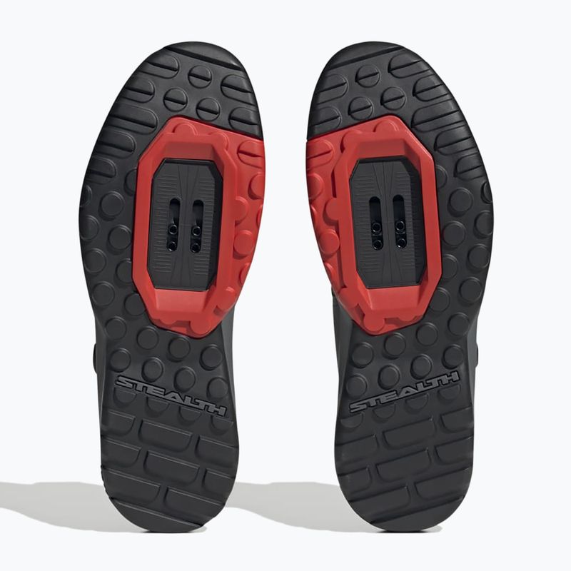 Мъжки обувки за MTB колоездене adidas FIVE TEN Trailcross Pro Clip-In grey five / core black / red 8