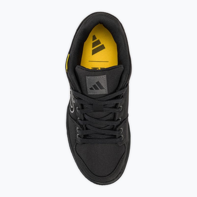 Мъжки обувки за колоездене с платформа adidas FIVE TEN Freerider Canvas core black/dgh solid grey/grey five 5