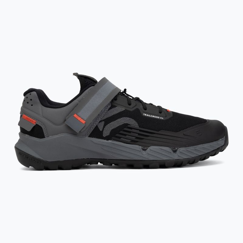 Мъжки велосипедни обувки MTB adidas FIVE TEN Trailcross Clip In core black/grey three/red 2