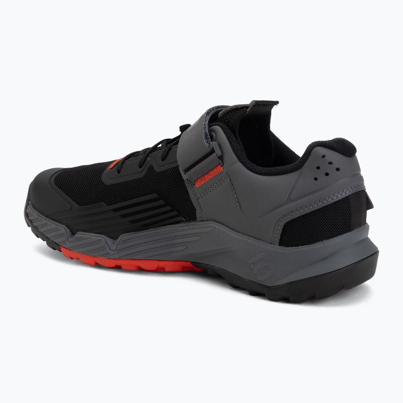 Мъжки велосипедни обувки MTB adidas FIVE TEN Trailcross Clip In core black/grey three/red 3