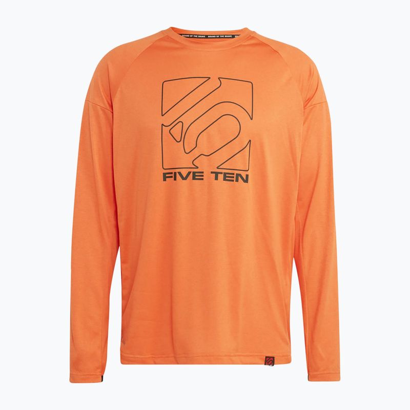 Тениска за колоездене adidas FIVE TEN Long Sleeve Jersey semi impact orange 7