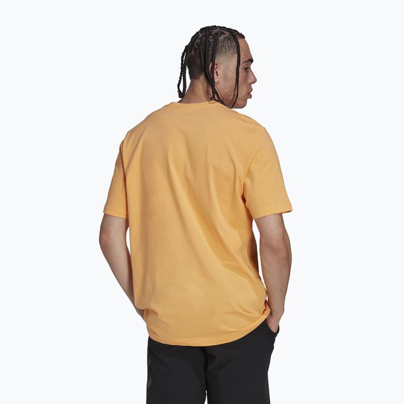 Мъжка тениска adidas FIVE TEN Brand Of The Brave Tee в цвят мъгливо оранжево 2