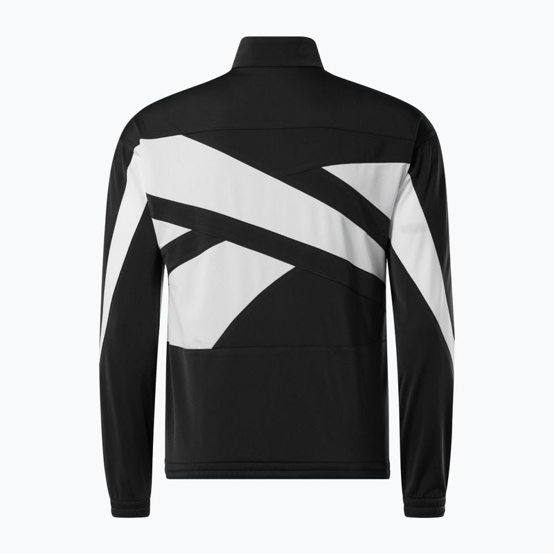 Мъжки суитшърт Reebok Identity Vector Knit night black/white 2