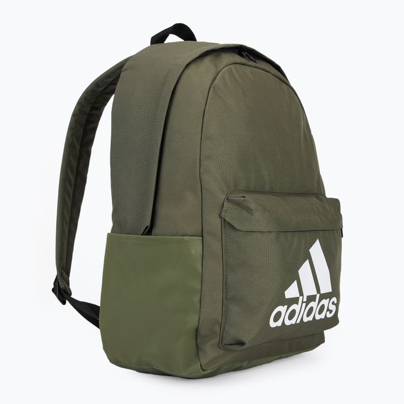 adidas Classic Badge Of Sport раница 27,5 л маслина страта/бяло 2