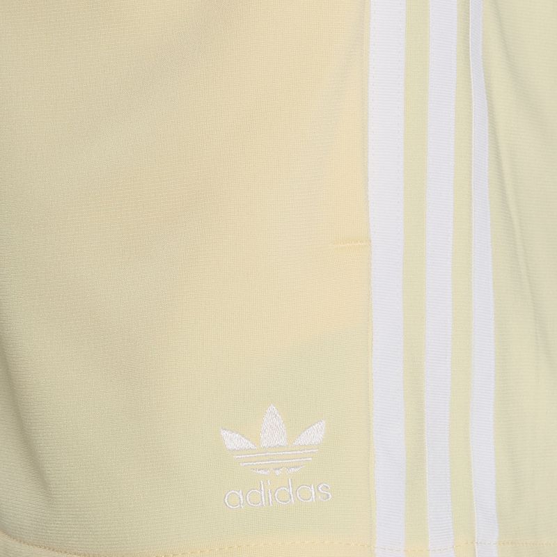 Дамски шорти adidas Adicolor 3-Stripes almost yellow 3