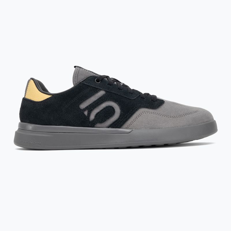 Мъжки обувки за колоездене adidas FIVE TEN Sleuth core black/charcoal/oat platform 2