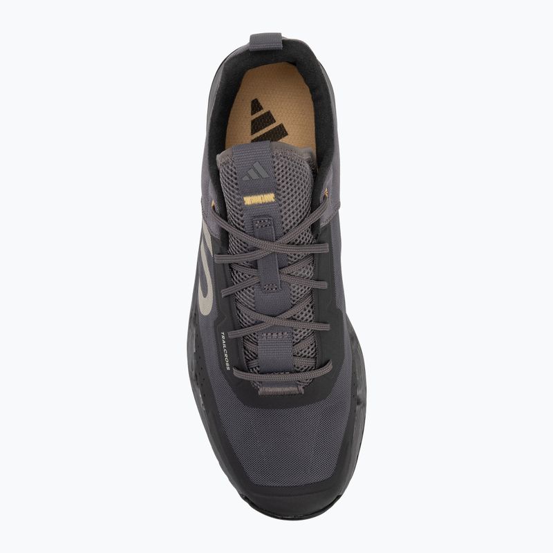 Мъжки обувки за колоездене adidas FIVE TEN Trailcross LT с платформа charcoal/putty grey/oat 5