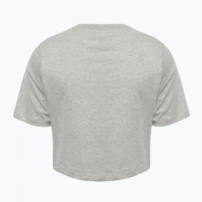 Дамска тениска Reebok Identity Big Logo Crop Tee medium grey heather 2