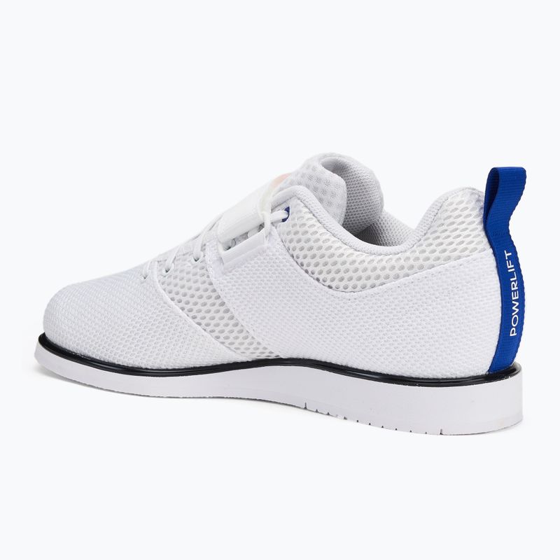 Мъжки обувки за вдигане на тежести adidas Powerlift 5 cloud white/ core black/ grey two 3