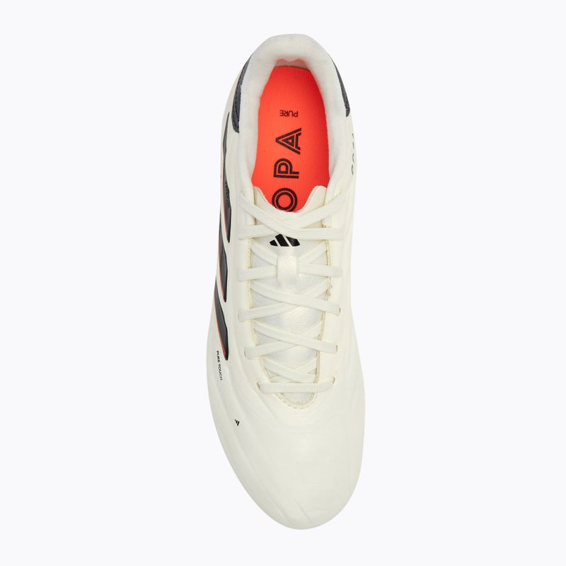 Мъжки футболни обувки adidas Copa Pure II Pro FG ivory/core black/solar red 5