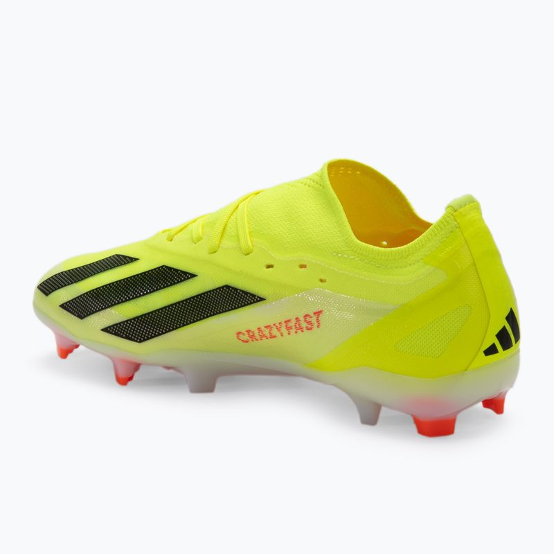 Мъжки футболни обувки adidas X Crazyfast Pro FG team solar yellow/core black/cloud white 3