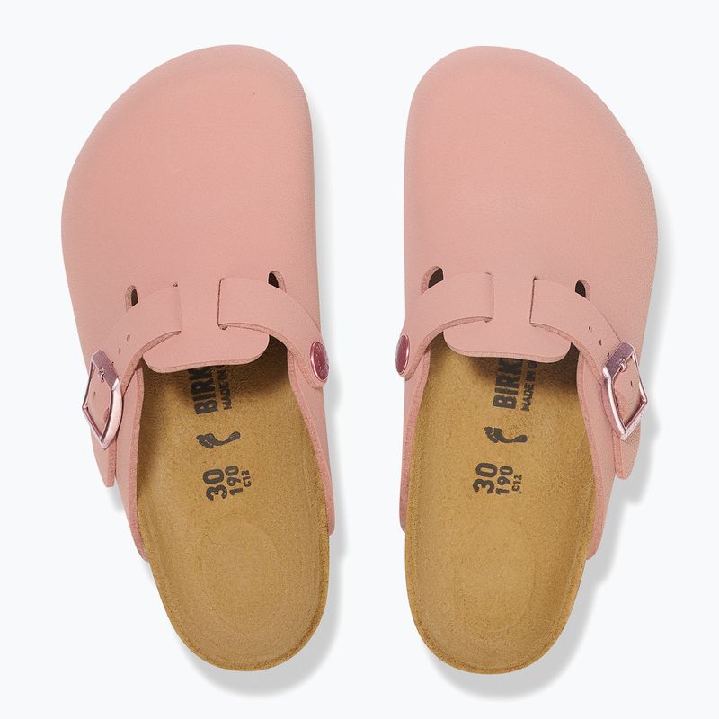 BIRKENSTOCK Boston Kids BFBC Narrow розови глинени джапанки 3