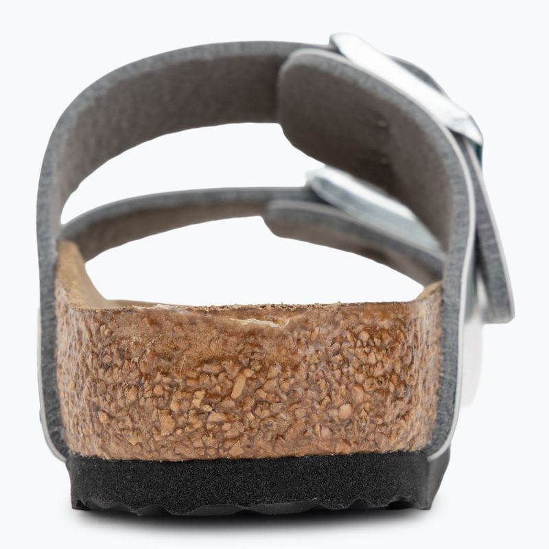 BIRKENSTOCK детски джапанки Arizona BF Narrow електрически металик на точки сребро 6
