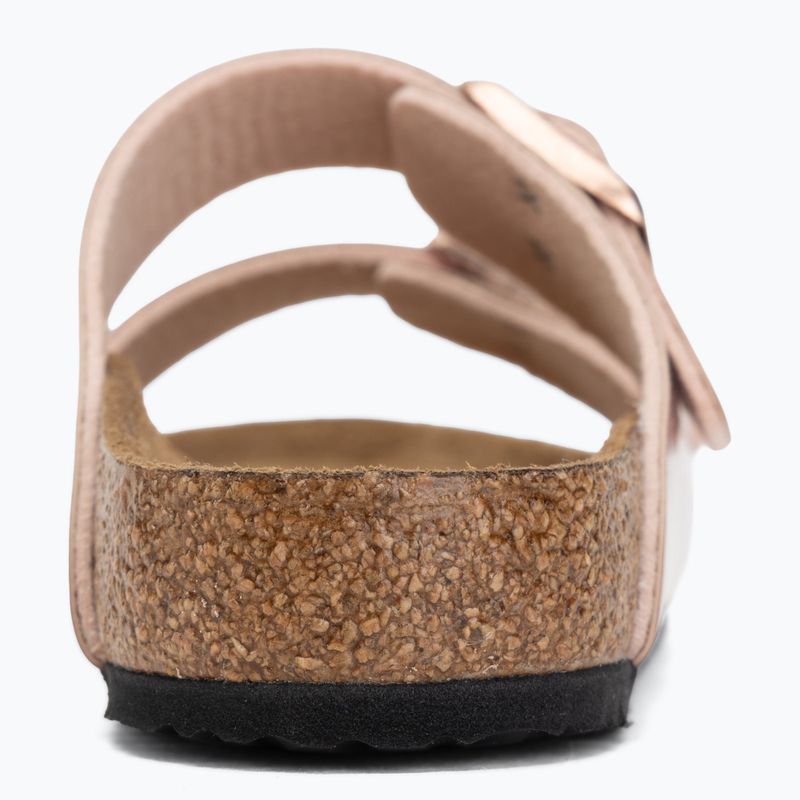 Детски чехли BIRKENSTOCK Arizona Birko-Flor Narrow electric metallic copper hearts 6