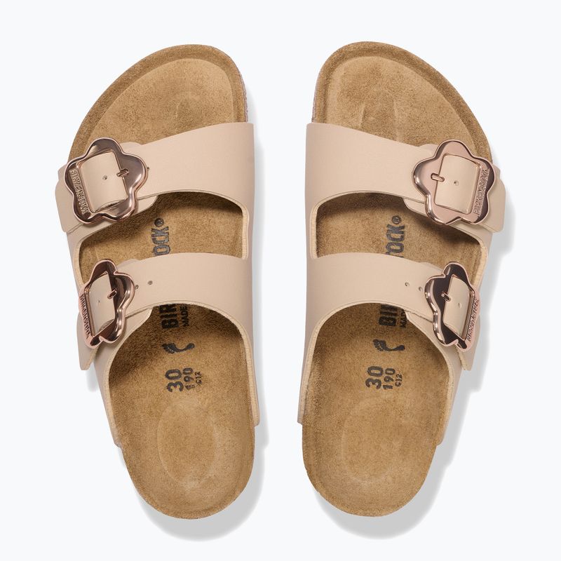 Детски чехли BIRKENSTOCK Arizona Flowers Kids Birko-Flor sandcastle 3