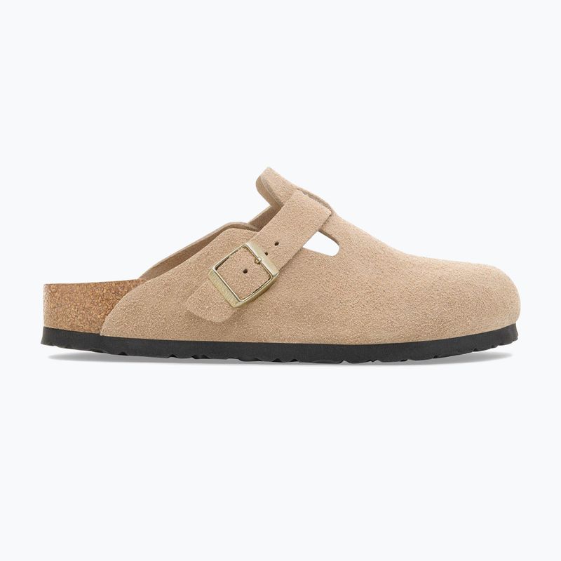 Чехли BIRKENSTOCK Boston Suede Leather sandcastle 2