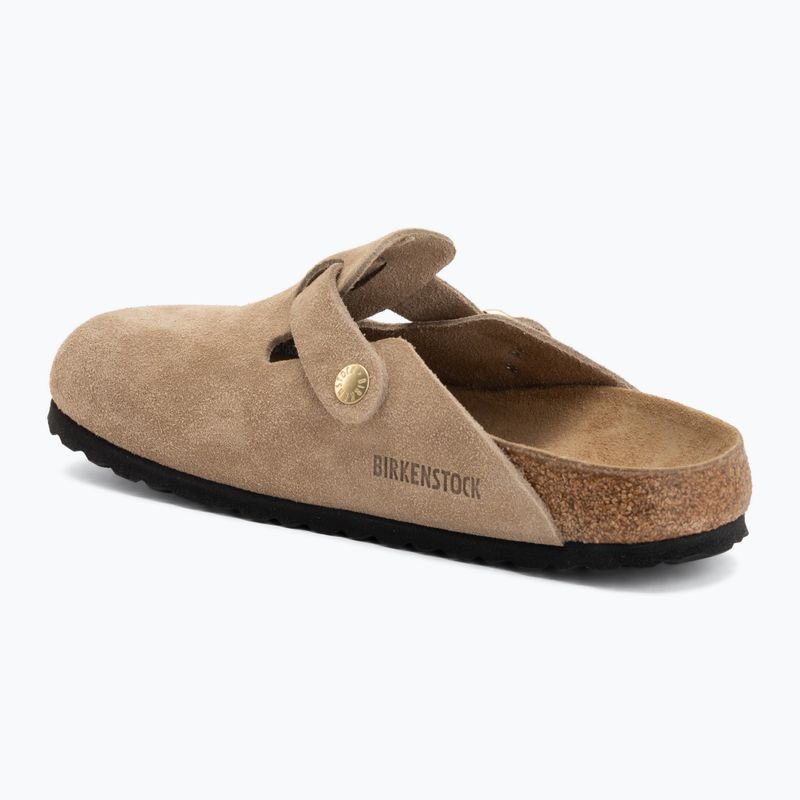 Чехли BIRKENSTOCK Boston Suede Leather sandcastle 3