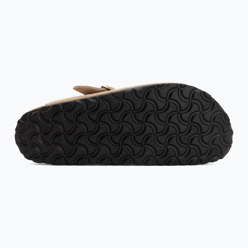 Чехли BIRKENSTOCK Boston Suede Leather sandcastle 4