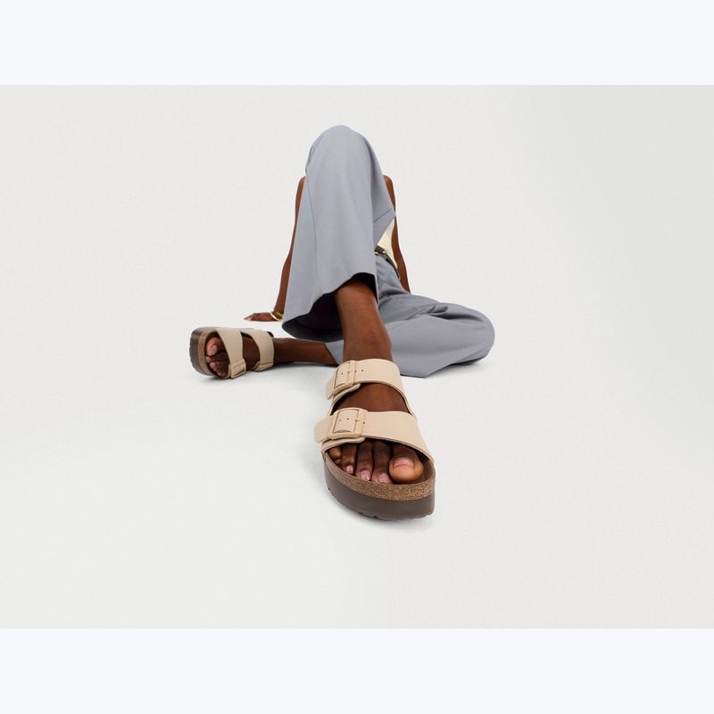 Чехли BIRKENSTOCK Arizona Flex Platform Birko-Flor sandcastle 7