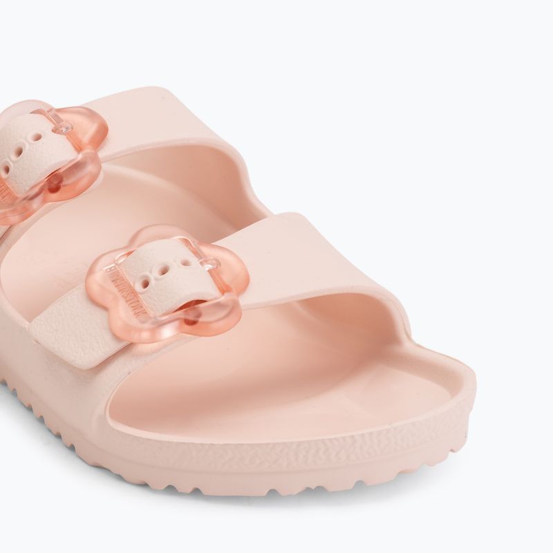 Детски чехли BIRKENSTOCK Arizona Flower EVA Narrow light rose 7