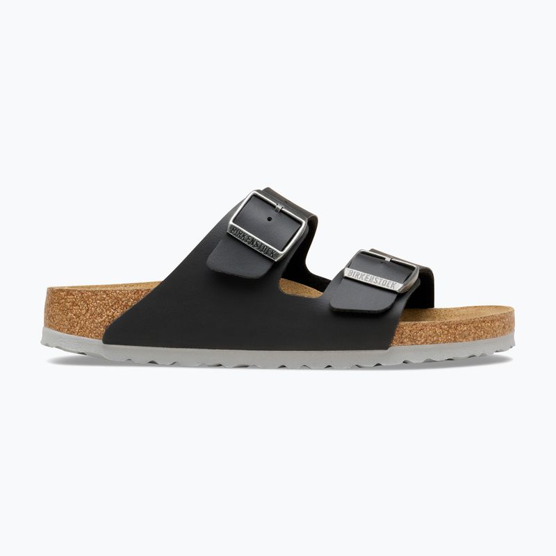 Чехли BIRKENSTOCK Arizona Birko-Flor black/light gray 2