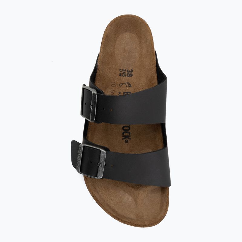 Чехли BIRKENSTOCK Arizona Birko-Flor black/light gray 5