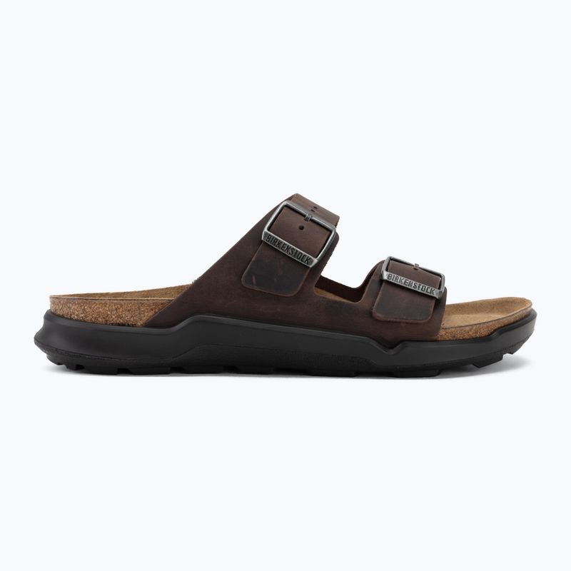 Мъжки чехли BIRKENSTOCK Arizona Crosstown Oiled Leather Regular habana/black 2