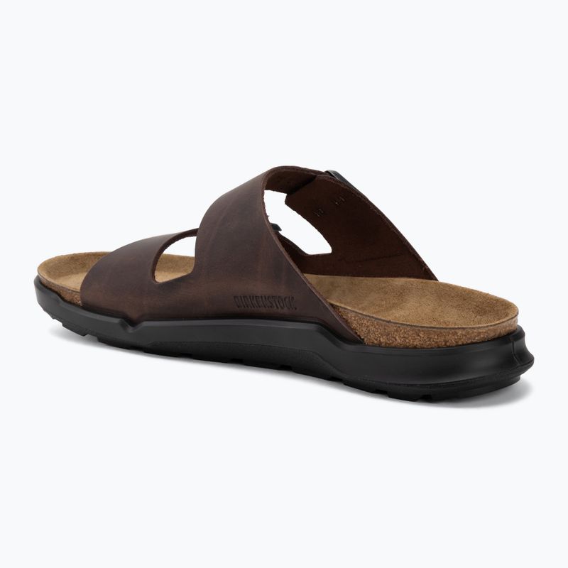 Мъжки чехли BIRKENSTOCK Arizona Crosstown Oiled Leather Regular habana/black 3