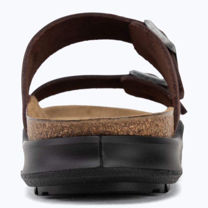 Мъжки чехли BIRKENSTOCK Arizona Crosstown Oiled Leather Regular habana/black 6