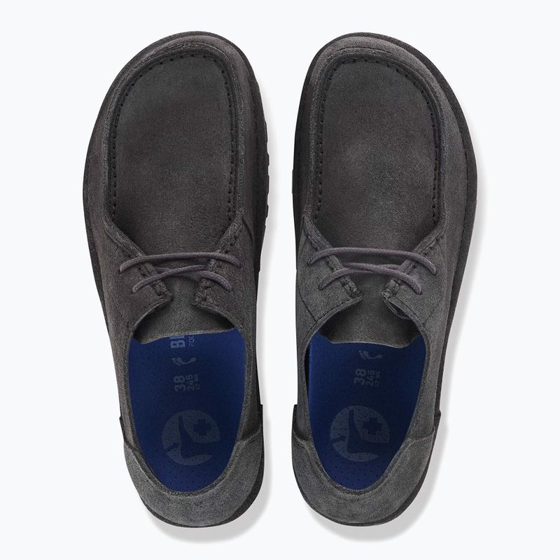 Обувки BIRKENSTOCK Utti Lace Suede Leather charcoal 4