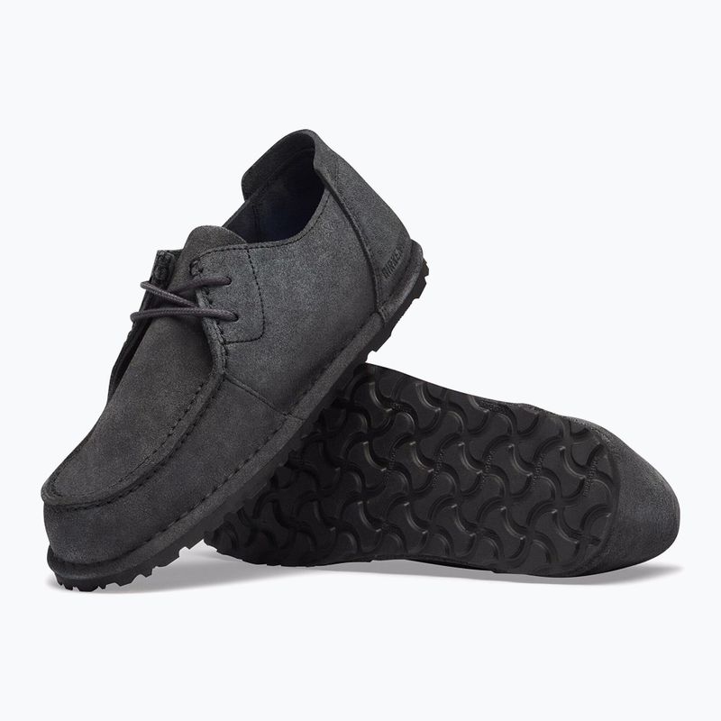 Обувки BIRKENSTOCK Utti Lace Suede Leather charcoal 5