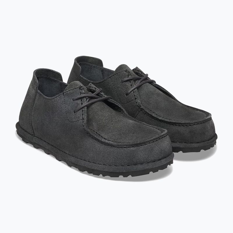 Обувки BIRKENSTOCK Utti Lace Suede Leather charcoal 3