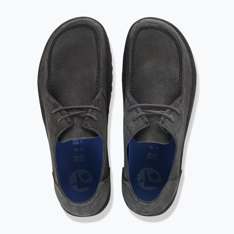Обувки BIRKENSTOCK Utti Lace Suede Leather charcoal 4
