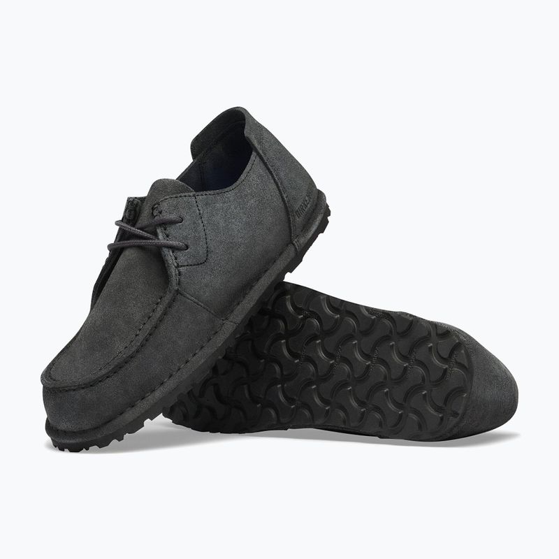 Обувки BIRKENSTOCK Utti Lace Suede Leather charcoal 5