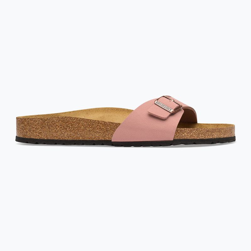 Дамски чехли BIRKENSTOCK Madrid Birkibuc Narrow розова глина 2