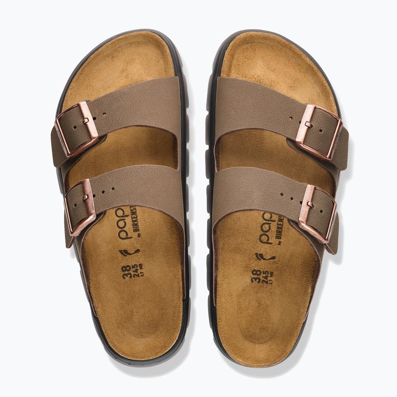Klapki BIRKENSTOCK x Papillio Arizona Chunky Birkibuc Narrow mocca 3