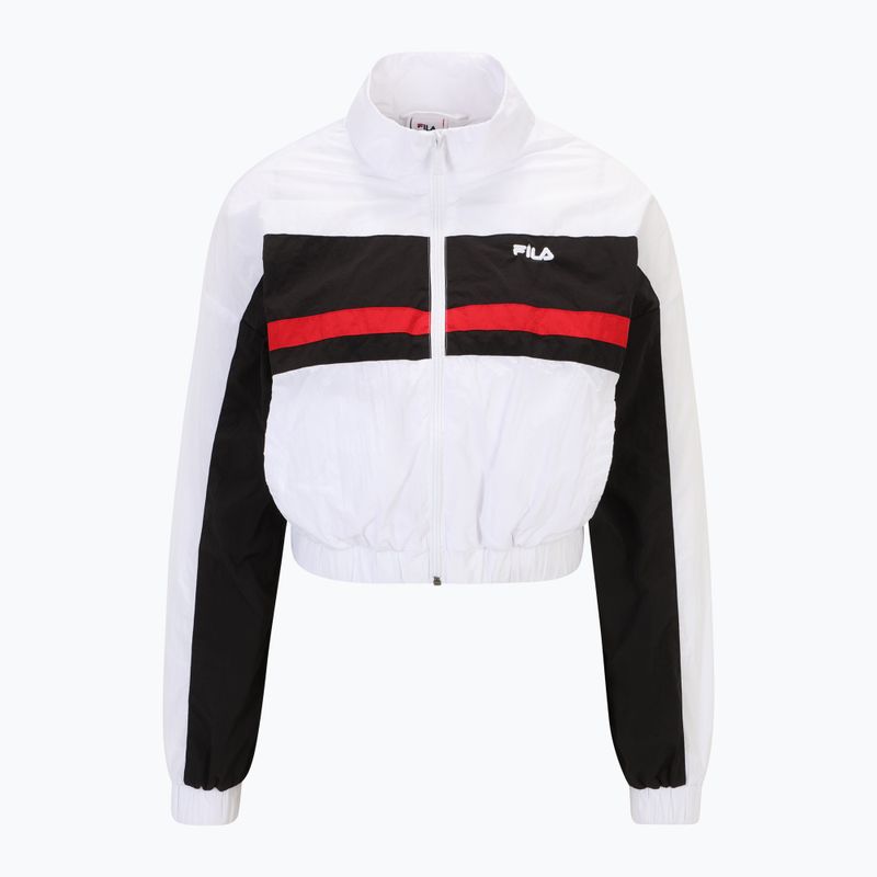 Дамско яке FILA Lubu bright white/black 5