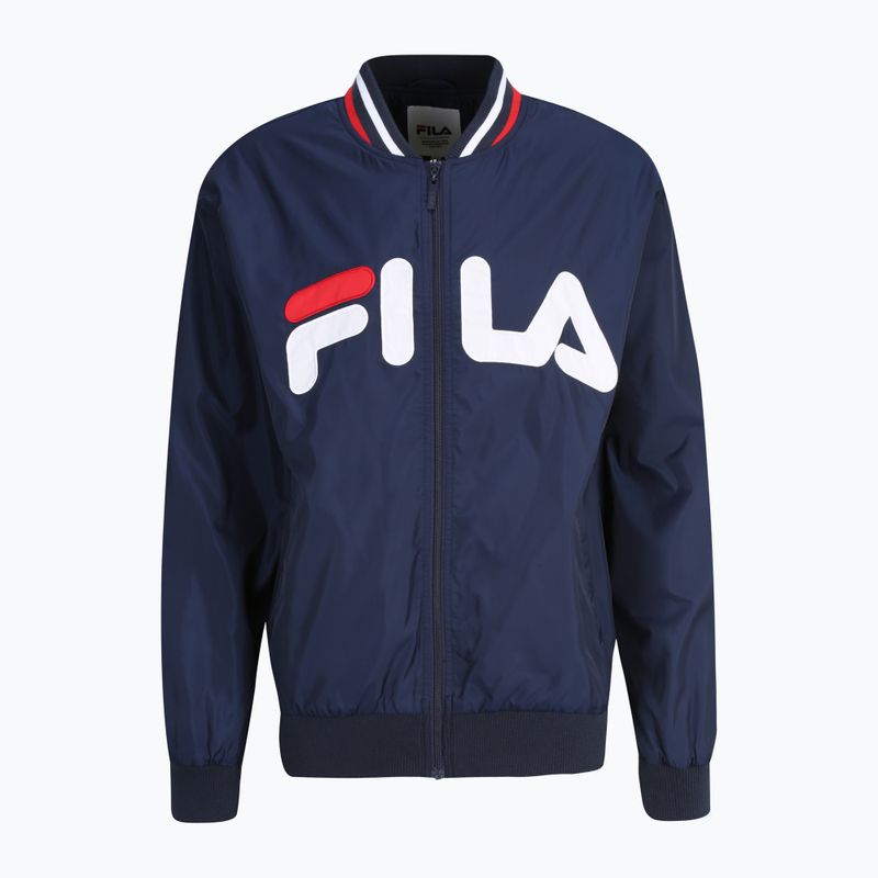 Мъжки якета FILA Logrono Logo Bomber black iris 5