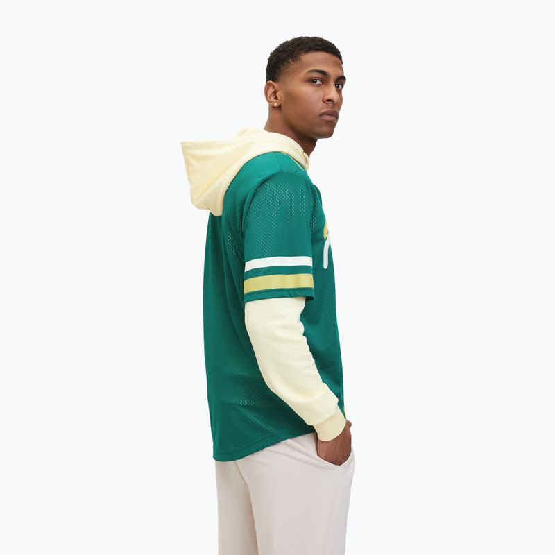 Мъжка тениска FILA Lashio Baseball aventurine 3